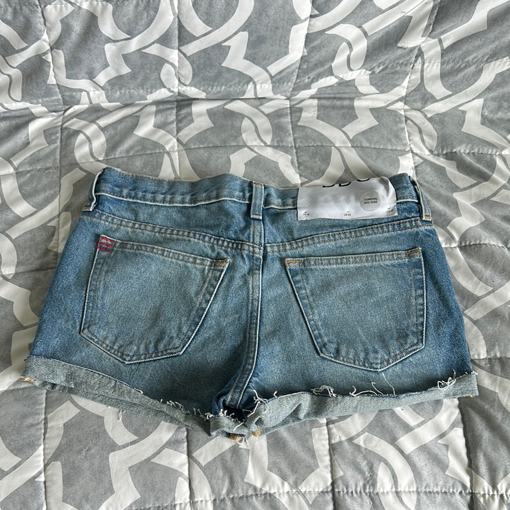 BDG Blue Jean Shorts Distressed Cut-Off Hem NWOT